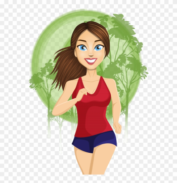 Girl Sport Cartoon Characters Girl Sport Cartoon Characters