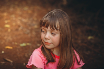 Girl Wearing Pink Top Girl Wearing Pink Top
