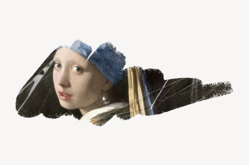Girl with a Pearl Earring, | Free PSD - rawpixel Girl with a Pearl Earring, | Free PSD - rawpixel
