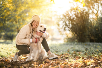 Girl with dog Girl with dog