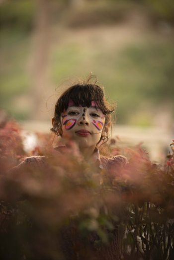 Girl With Face Paint Girl With Face Paint