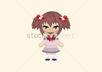 Girl with makeup