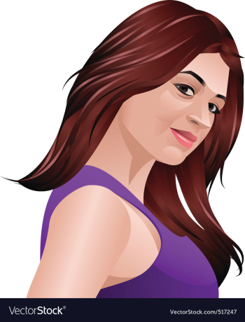 Girly vector image Girly vector image