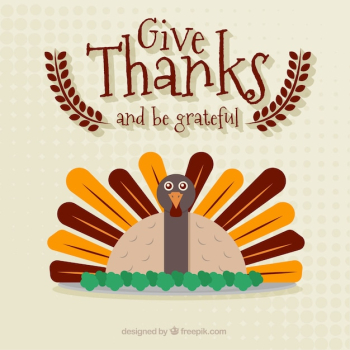 Give thanks turkey