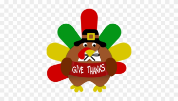 Give Thanks Turkey Clip Art - Thanksgiving Turkey Clipart Give Thanks Turkey Clip Art - Thanksgiving Turkey Clipart