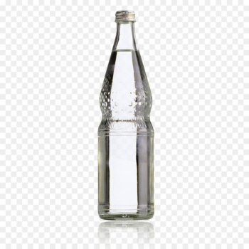 Glass Bottle Poster - Transparent glass bottle Glass Bottle Poster - Transparent glass bottle