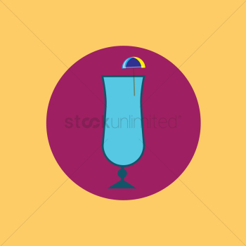 Glass filled with juice Glass filled with juice
