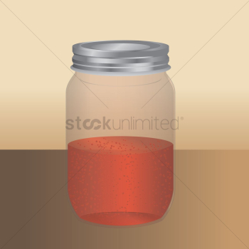 Glass jar Glass jar
