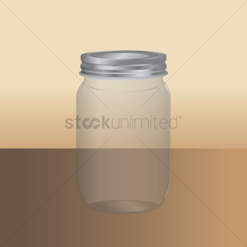 Glass jar Glass jar