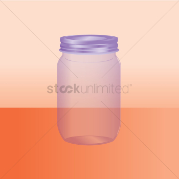 Glass jar Glass jar