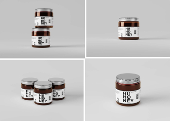 Glass Jar Mockups