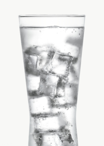 Glass of water with ice macro shot design element | Free  transparent png - 2345732