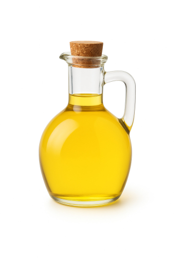 Glass Olive Oil Bottle with Cork Stopper Glass Olive Oil Bottle with Cork Stopper