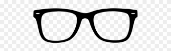 Glass Water - Square Frame Glasses Png