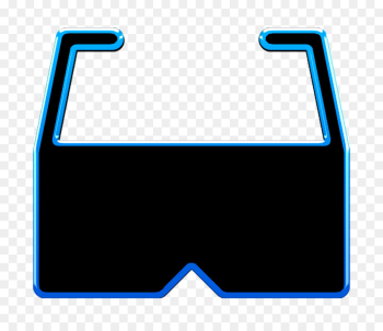 glasses icon reality icon virtual icon glasses icon reality icon virtual icon
