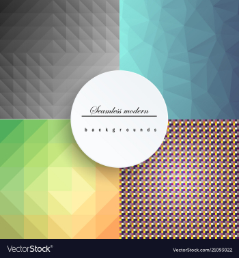 Glazed ceramic tiles mega set colorful vintage vector image Glazed ceramic tiles mega set colorful vintage vector image