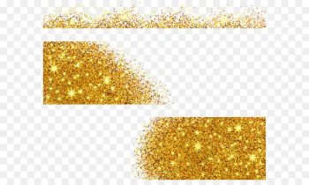 Glitter - 3 gold sequins Vector 