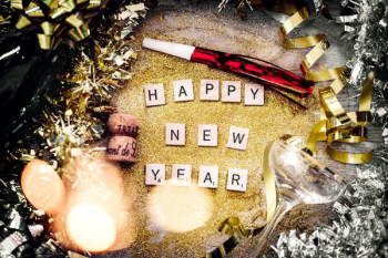 Glitter And New Years Flatlay Glitter And New Years Flatlay