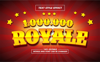 Glitter Yellow Text Effect