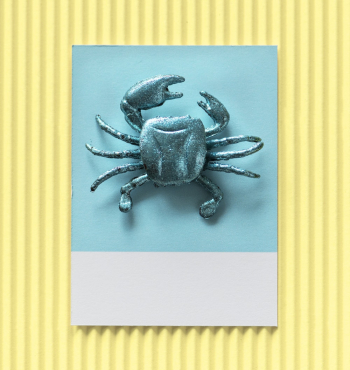 Glittery Crab Figurine Glittery Crab Figurine