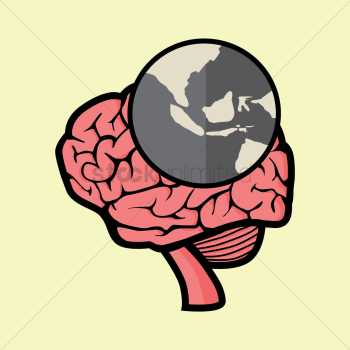 Global perception concept Global perception concept