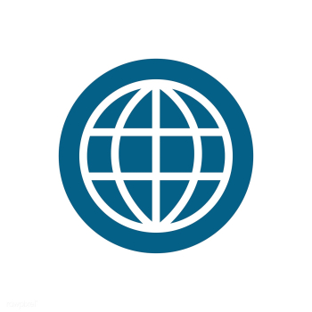 Globe icon on blue circle graphic illustratio.. | Free stock vector - 429518 Globe icon on blue circle graphic illustratio.. | Free stock vector - 429518
