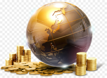 Globe Sphere Human behavior - money Globe Sphere Human behavior - money