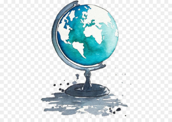 Globe Watercolor painting Drawing Art - globe Globe Watercolor painting Drawing Art - globe