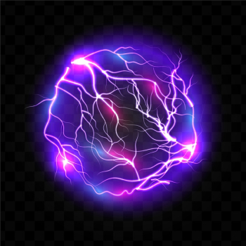 Glowing electric ball light effect Free Vector Glowing electric ball light effect Free Vector