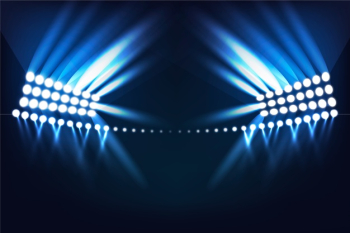 Glowing stadium light effect Free Vector Glowing stadium light effect Free Vector