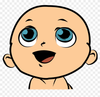 Gnat - Clipart - Cute Baby Face Clipart