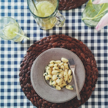 Gnocchi with butter and sage Gnocchi with butter and sage