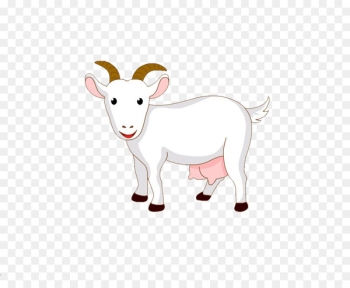 Goat Sheep Cattle Milk Clip art - White goat Goat Sheep Cattle Milk Clip art - White goat