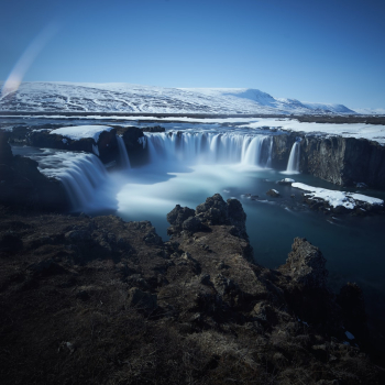 Godafoss long exposure, North Iceland Godafoss long exposure, North Iceland