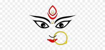 Gods Clipart Maa - Maa Durga Eyes