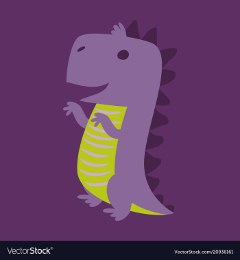 Godzilla scary toothy monster aggressive dinosaur vector image Godzilla scary toothy monster aggressive dinosaur vector image