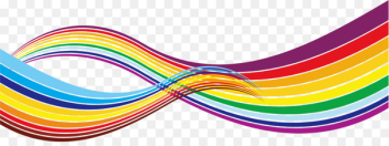 Goggles Glasses Yellow - Dream colorful curve Goggles Glasses Yellow - Dream colorful curve
