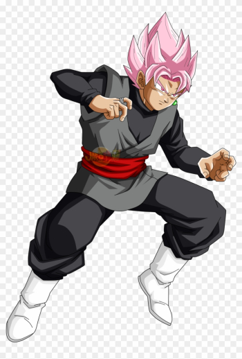 Goku Black Ssj Pink V2 By Jaredsongohan On Deviantart - Goku Black Ssj Rose Papercraft