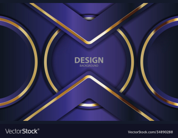 gold abstract background banner with circle