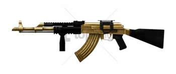 Gold Ak Png - Gold Ak 47 Png, Transparent Png Download For Free ...