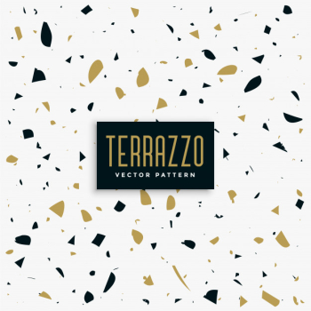 Gold And Black Terrazzo Pattern Background | Download now free vectors on Freepik