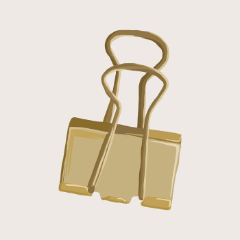 Gold binder clip sticker, office | Free Vector Illustration - rawpixel Gold binder clip sticker, office | Free Vector Illustration - rawpixel