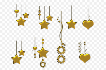 Gold, Christmas Ornament, Line, Yellow PNG