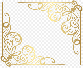 Gold Clip art - gold corner Gold Clip art - gold corner