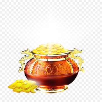 Gold coin Download - Free pot of gold coins to pull material Gold coin Download - Free pot of gold coins to pull material