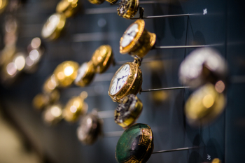 Gold-colored Nalog Watches on Selective Focus Photo Gold-colored Nalog Watches on Selective Focus Photo