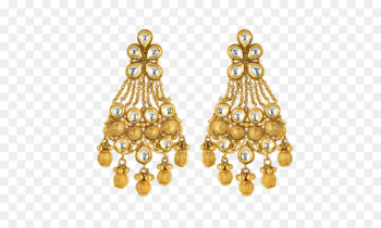 Gold Earring Orra Jewellery - jewellery Gold Earring Orra Jewellery - jewellery