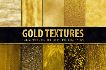 Gold Foil and Glitter Textures - Metallic Digital Papers Gold Foil and Glitter Textures - Metallic Digital Papers