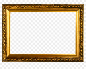 Gold Frame - Gold Picture Frame Psd