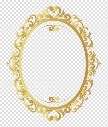 Gold frame illustration, Frames , vintage border transparent background PNG clipart